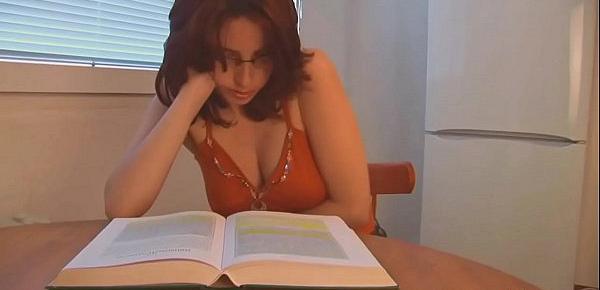  Studying and getting horny